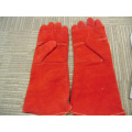 Red Cow Split Leather Welder Gloves (DLW635)